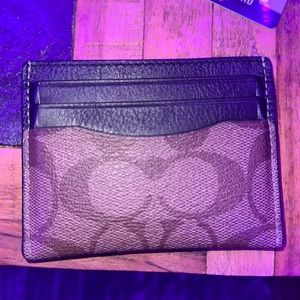 Coach cardholder
